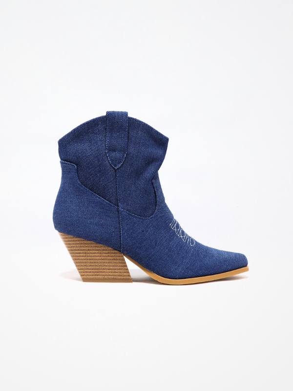 Botín vaqueros cowboy bajos