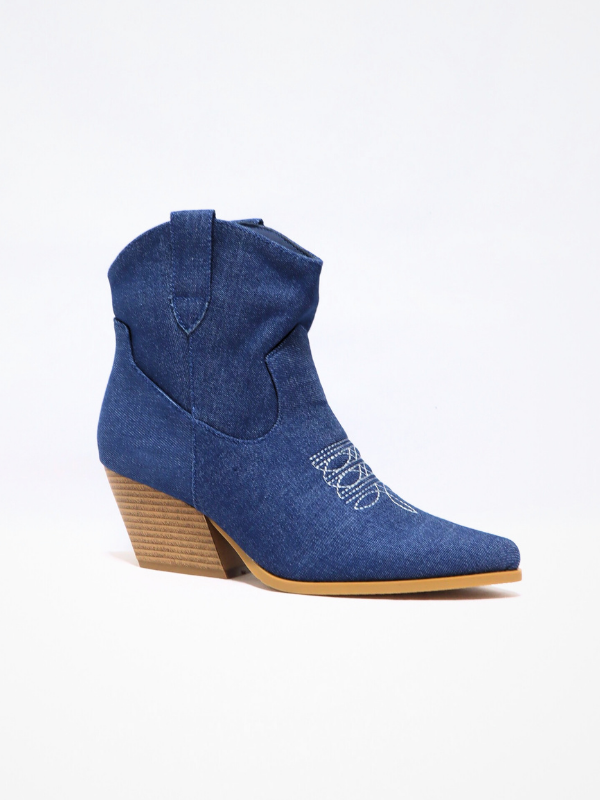 Botín vaqueros cowboy bajos