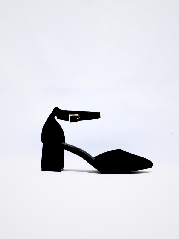 zapatos de ante tacón bajos 2