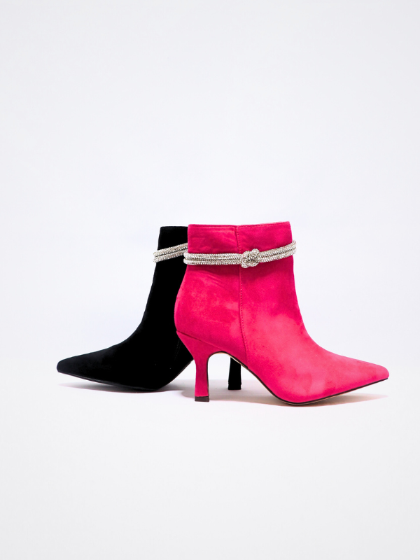 Botines tacón bajos