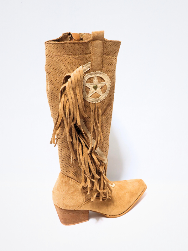 Botas cowboy -camel