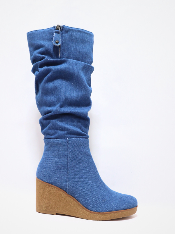 Botas vaquero - cuña