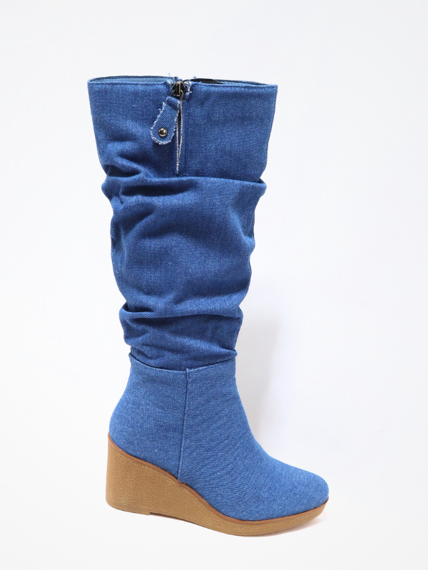 Botas vaquero - cuña