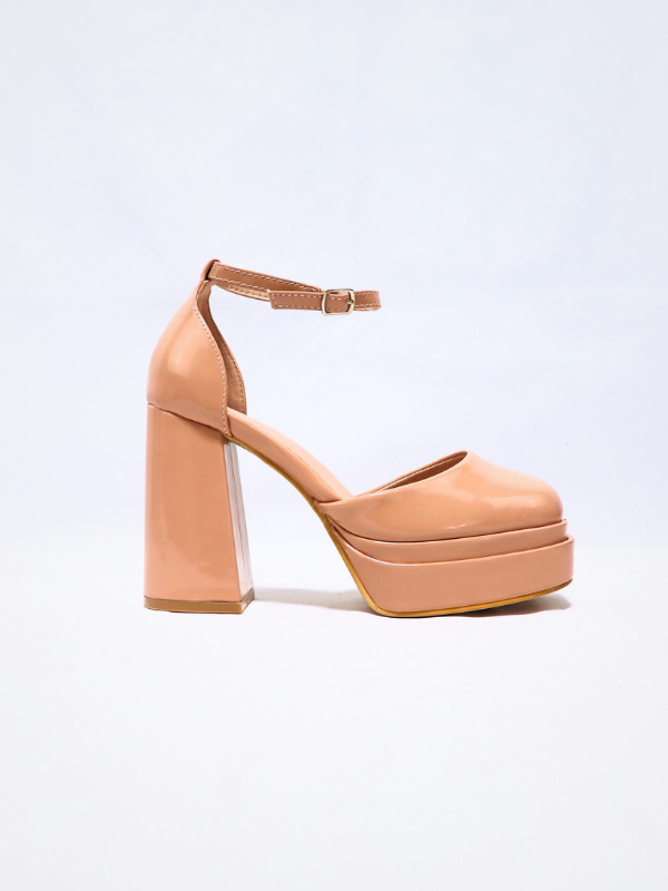 Zapatos tacón - doble...