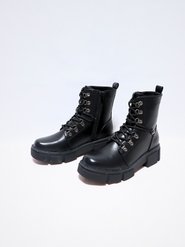 Botin con cordón - mujer