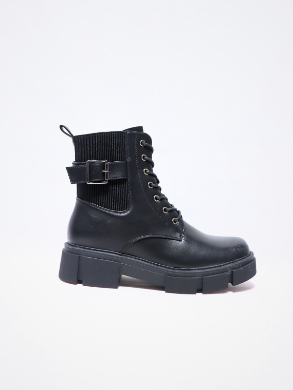 Botin Estilo joven - negro-
