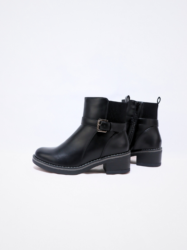 Botin tacón bajos - mujer