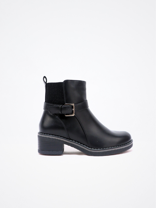 Botin tacón bajos - mujer