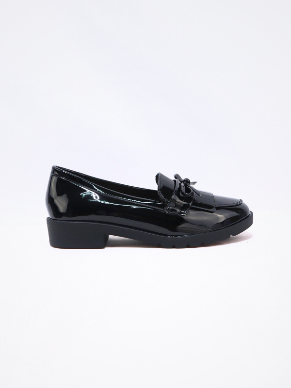 Mocasines charol - mujer