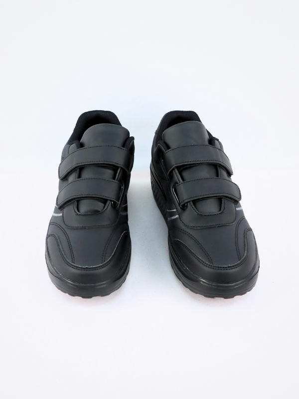 Zapato velcros unisex - negro