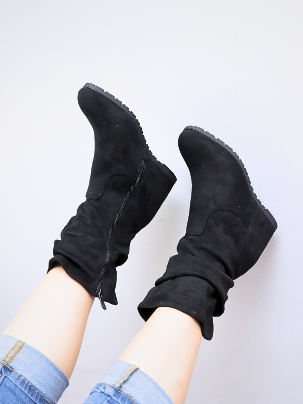 Wedge ankle boots - women
