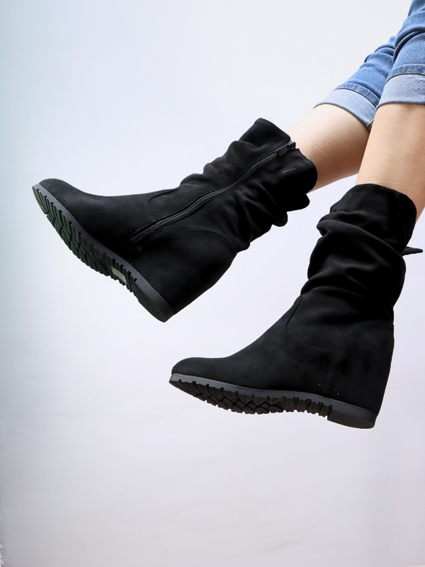 Wedge ankle boots - women