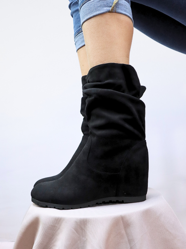 Wedge ankle boots - women