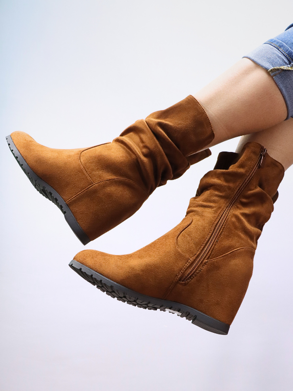 Wedge ankle boots