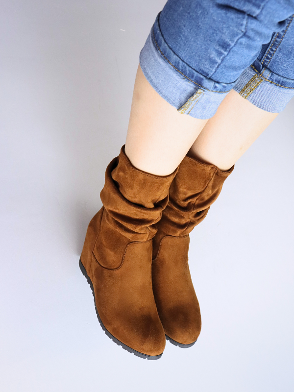 Wedge ankle boots