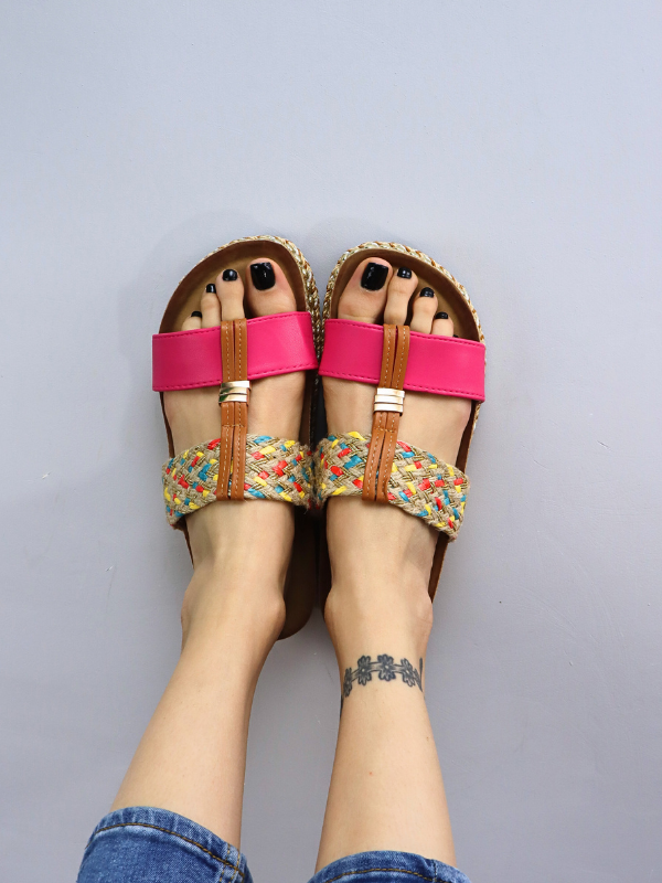 Sandalias con plataforma -mujer-
