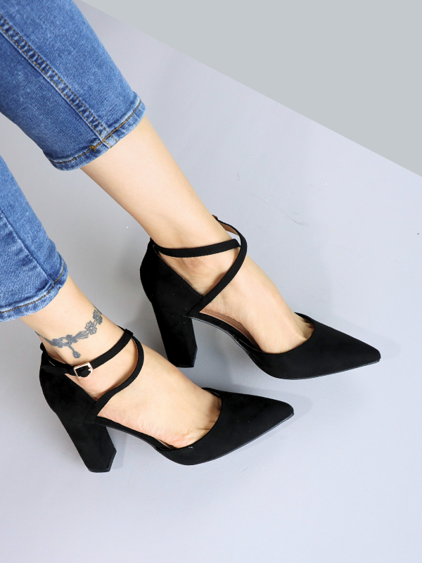 zapatos tiras cruzado