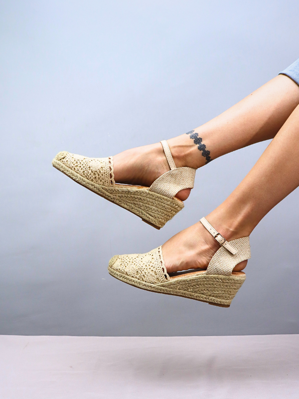 Alpargata de esparto beige... 2