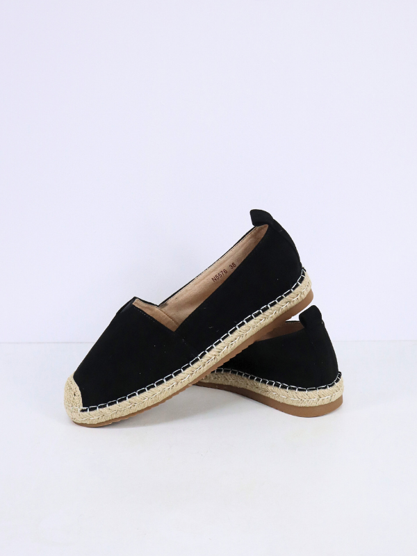 Classic espadrille - black