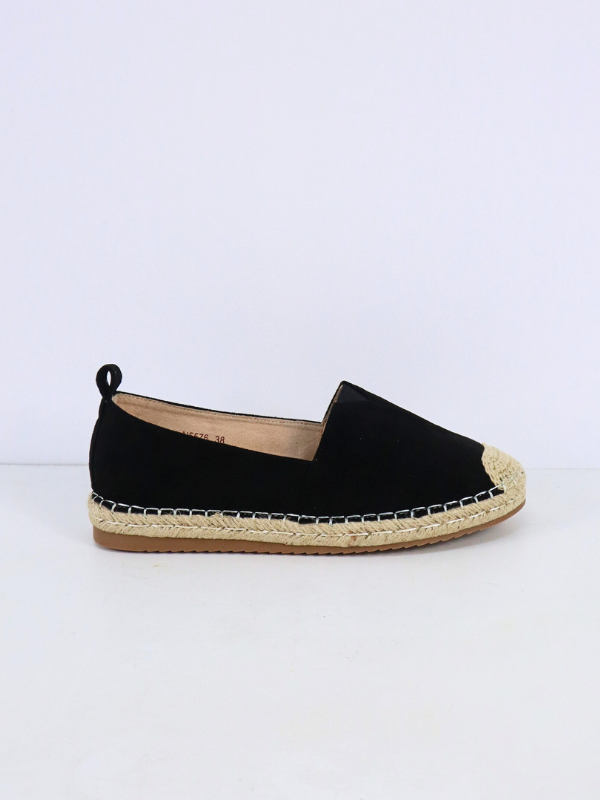 Classic espadrille - black