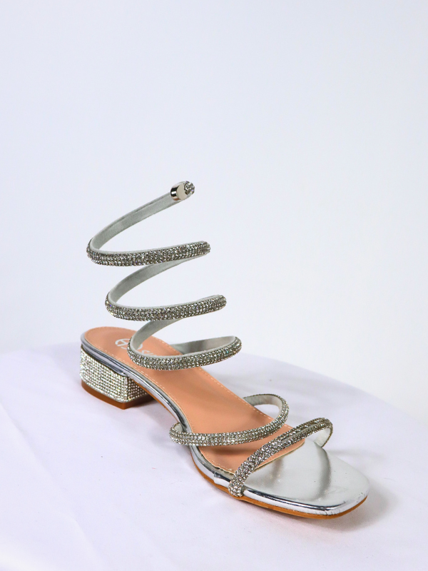 spiral sandal - party