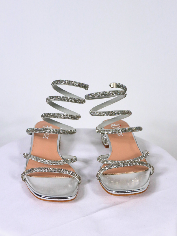 spiral sandal - party