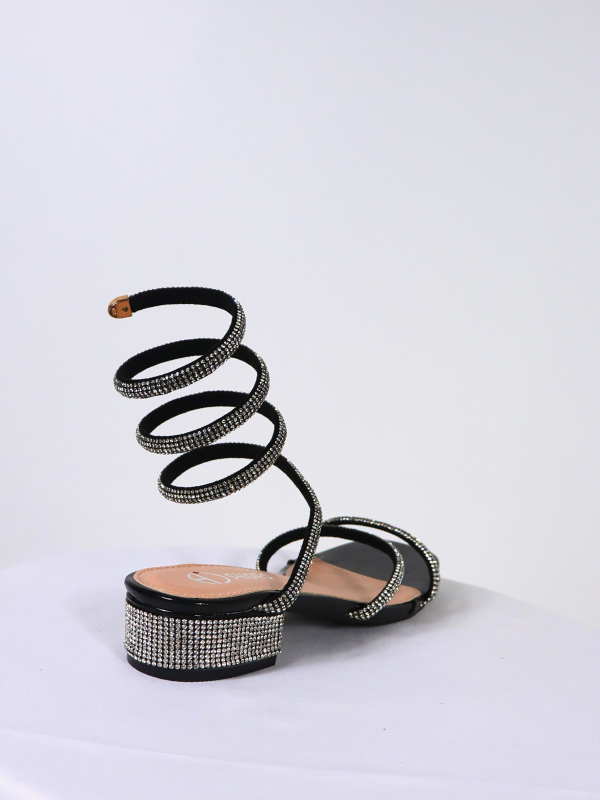 sandalia espiral  - fiesta