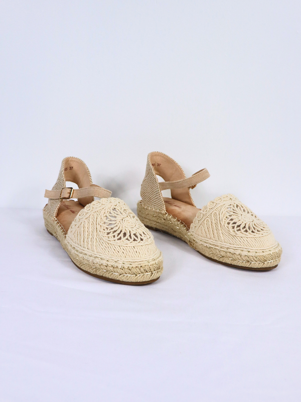 Crochet espadrilles