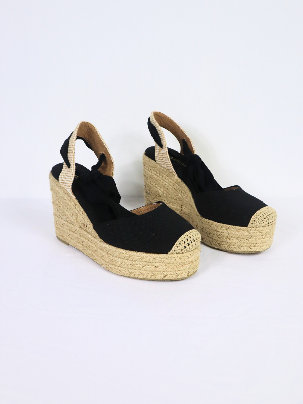 Alpargatas cuña alta