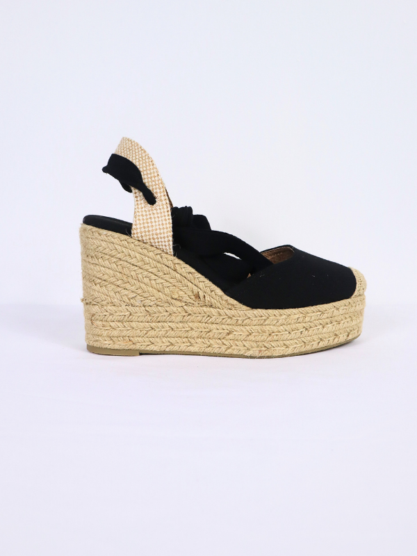 Alpargatas cuña alta