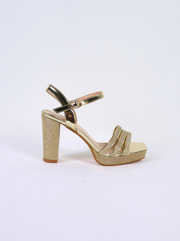 party heel sandal