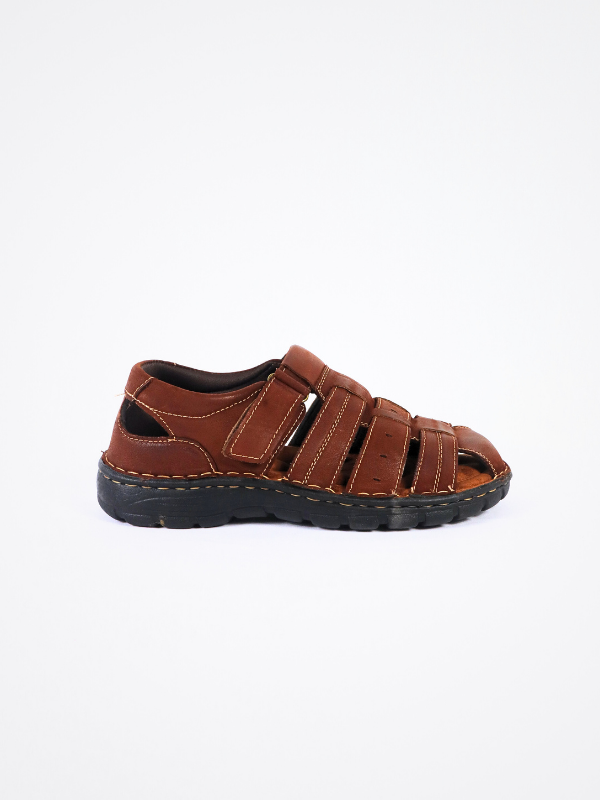 Sandalias de piel autentica -hombre-