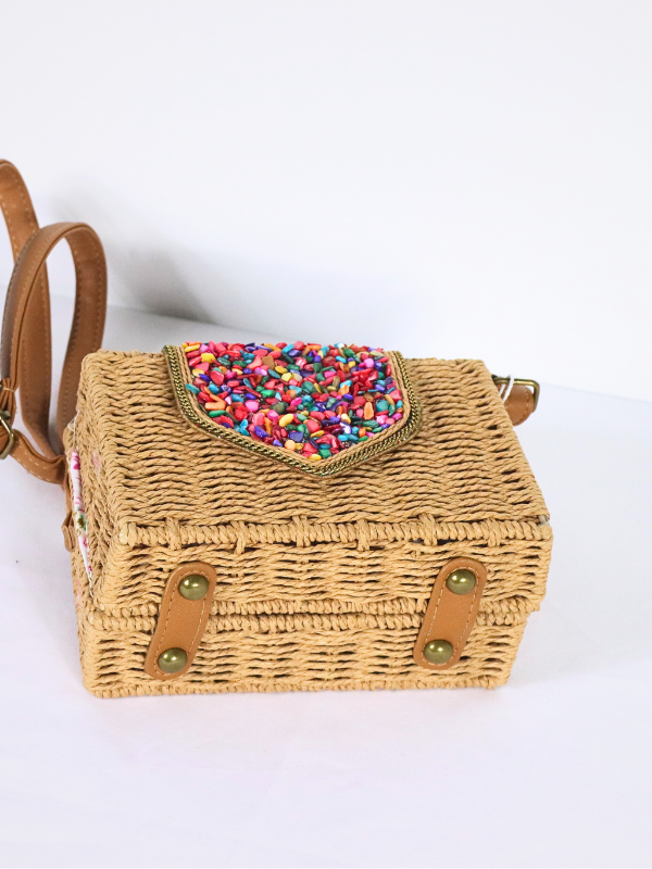 raffia bag
