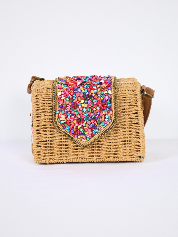 raffia bag