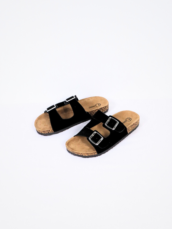 Double buckle sandal