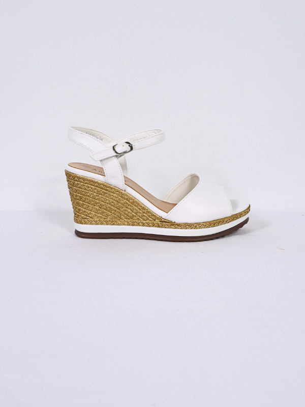 Esparto wedge sandal