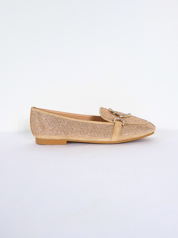 Zapatos mujer beige 2