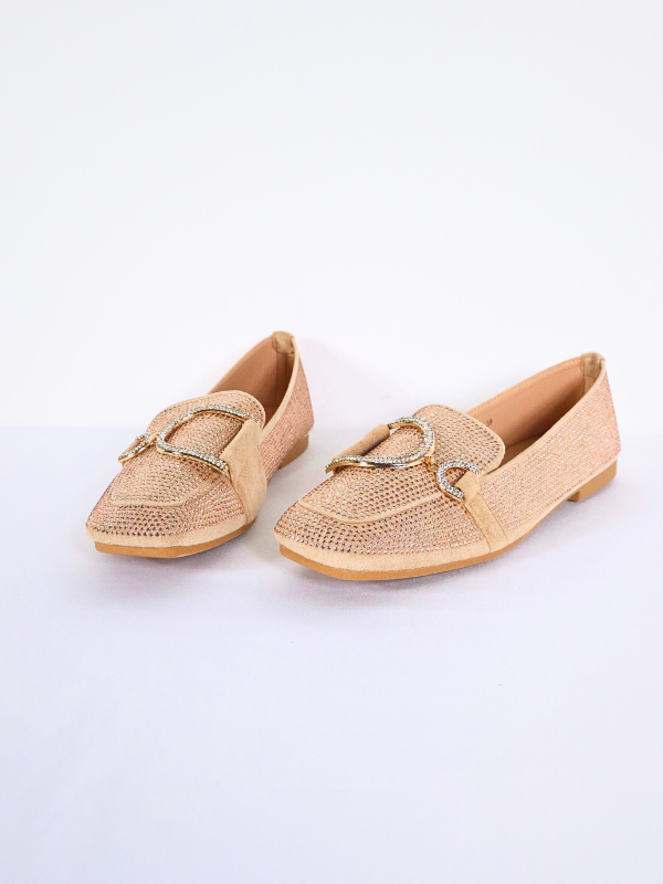 Zapatos mujer beige