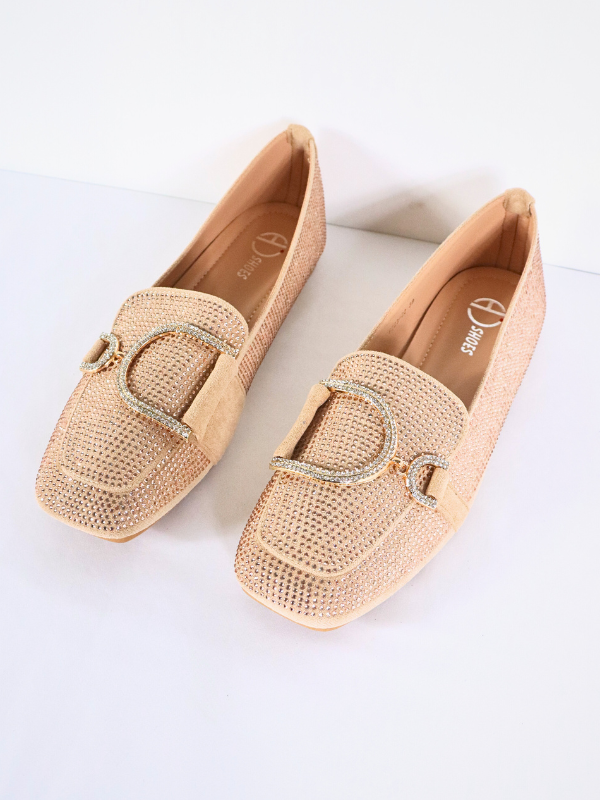 Zapatos mujer beige