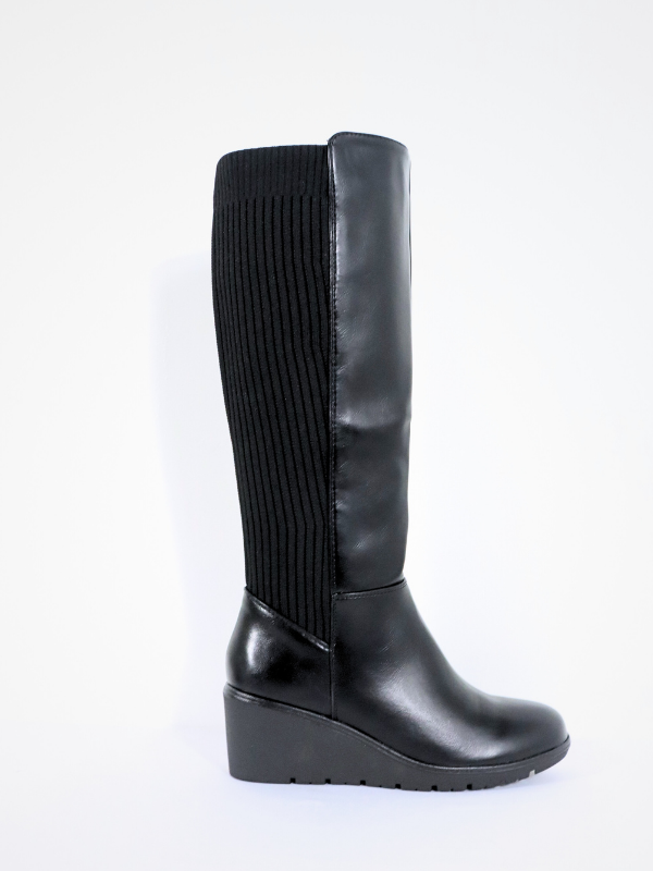 Botas caña cacha - cuña