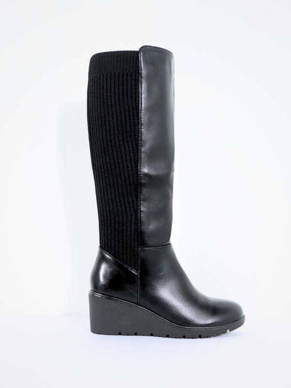 Botas caña cacha - cuña